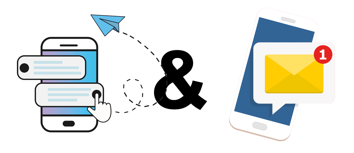 Marketing-Kombination: E-Mail mit Push-Benachrichtigungen